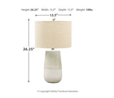 Shavon Ceramic Table Lamp (1/CN)