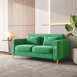 Artisan Dakotajames Loveseat Green