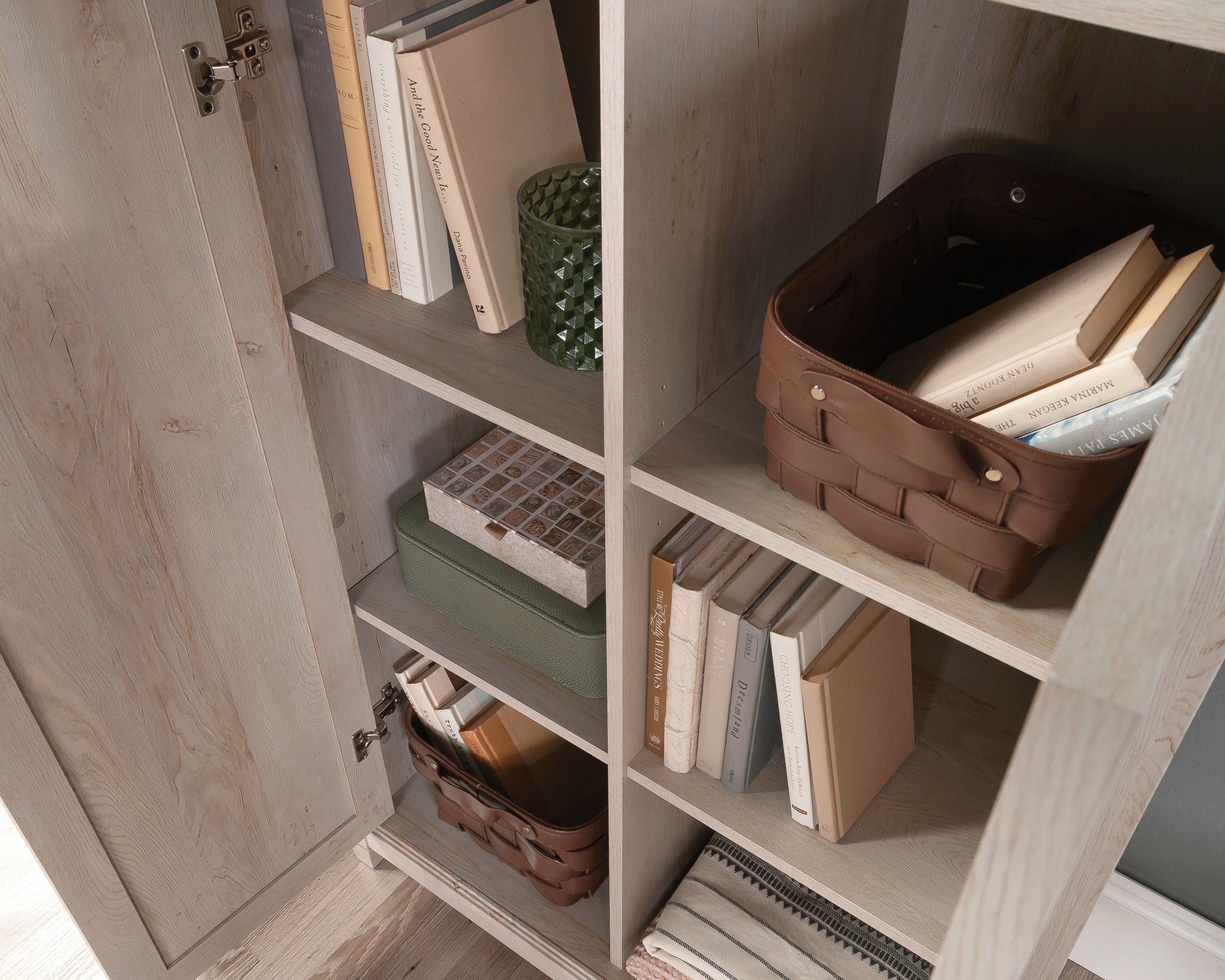 Edge Water  Two-Door Cabinet in Chalked Chestnut