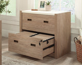 Dixon City  2-Drawer Lateral File Cabinet in Brushed Oak