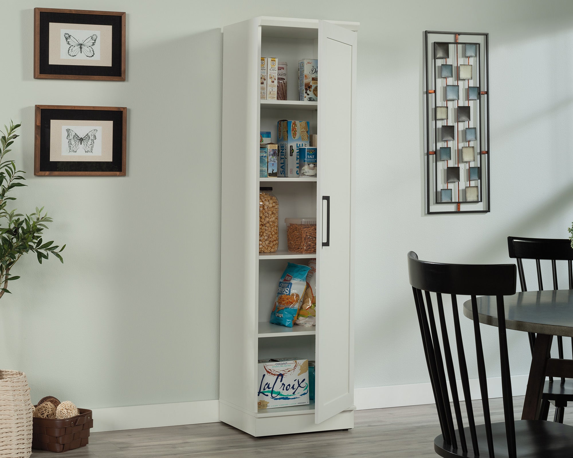 HomePlus Kitchen Storage Cabinet in Soft White