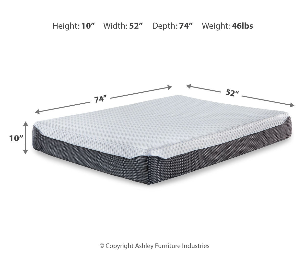 10 Inch Chime Elite Full Mattress