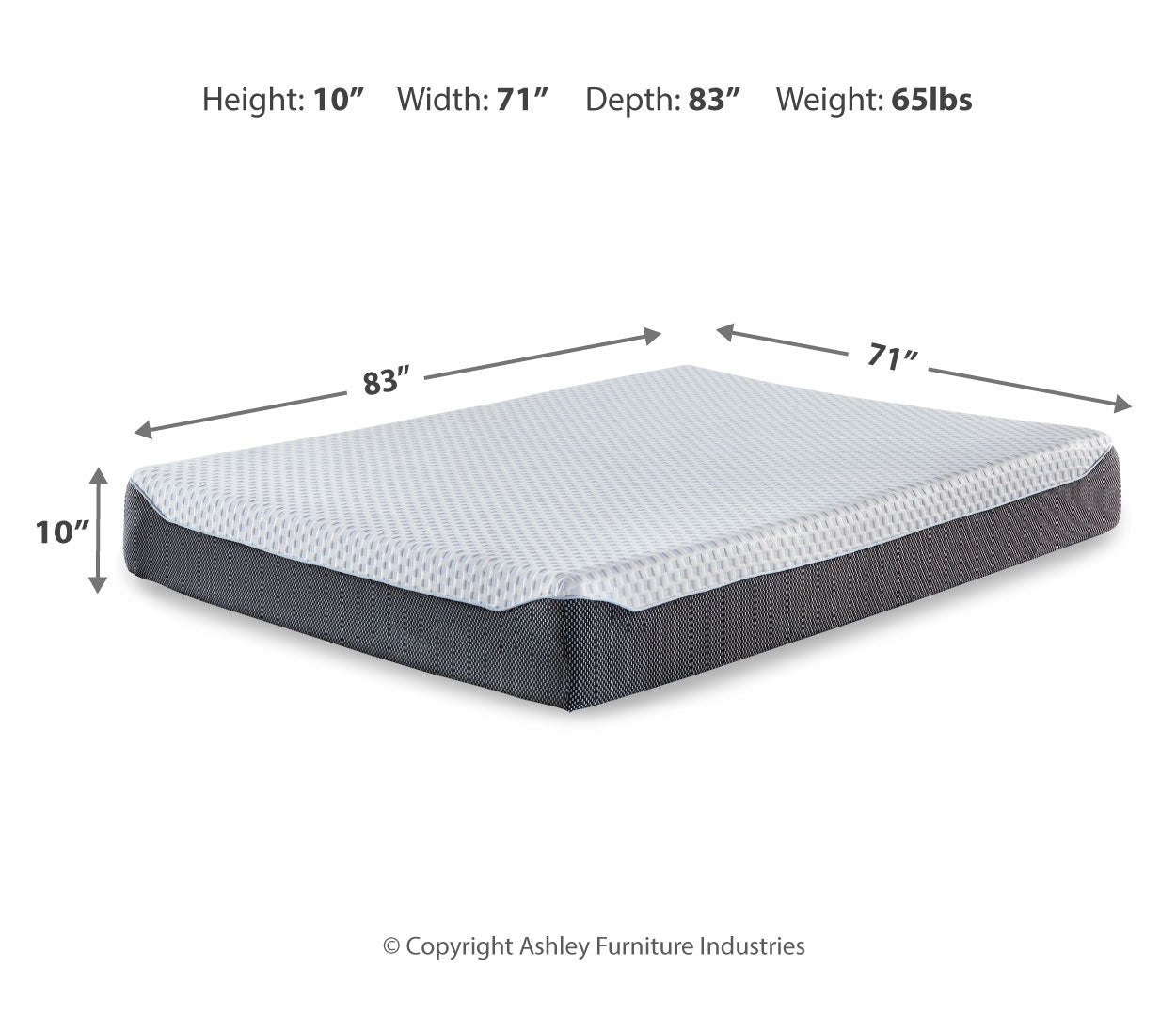 10 Inch Chime Elite California King Mattress