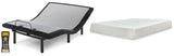 10 Inch Chime Memory Foam Mattress with Adjustable Base