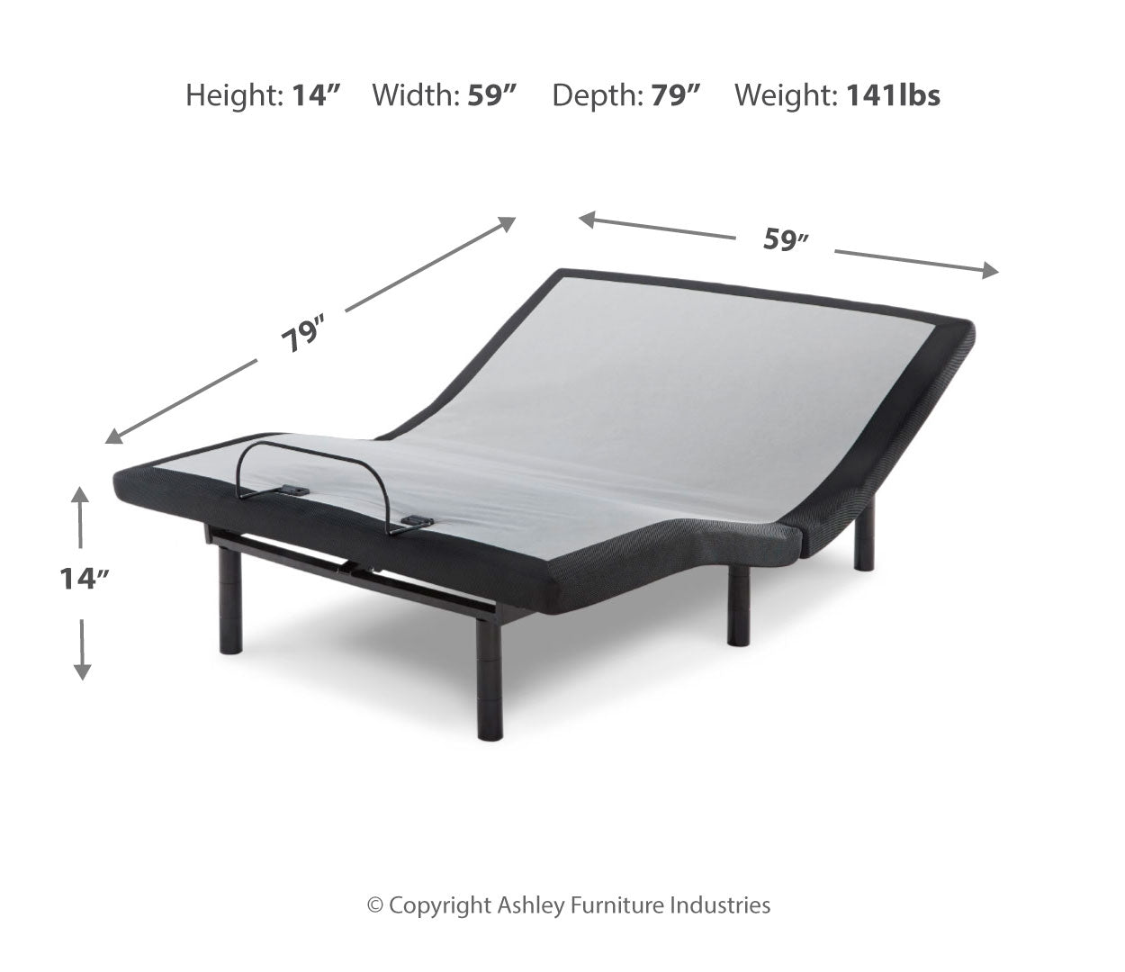 8 Inch Chime Innerspring Mattress with Adjustable Base