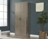 Sauder Select Storage Cabinet Silver Sycamore