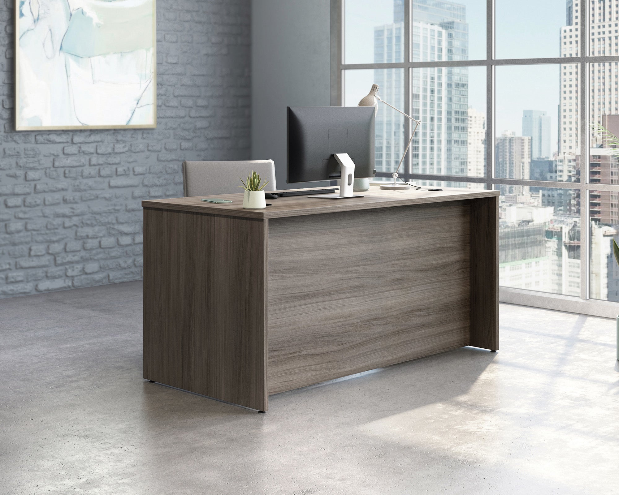 Affirm Commercial Desk 60" x 30" in Hudson Elm