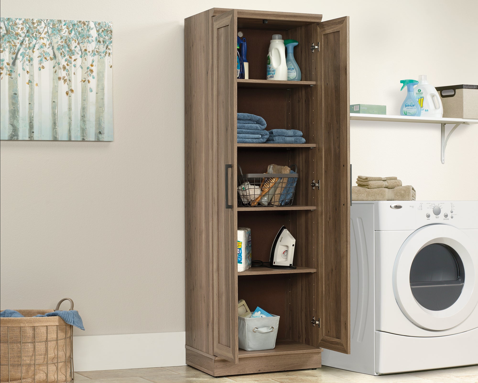 HomePlus Storage Cabinet  Oak