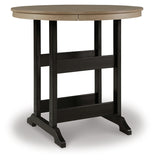 Fairen Trail Round Bar Table w/UMB OPT