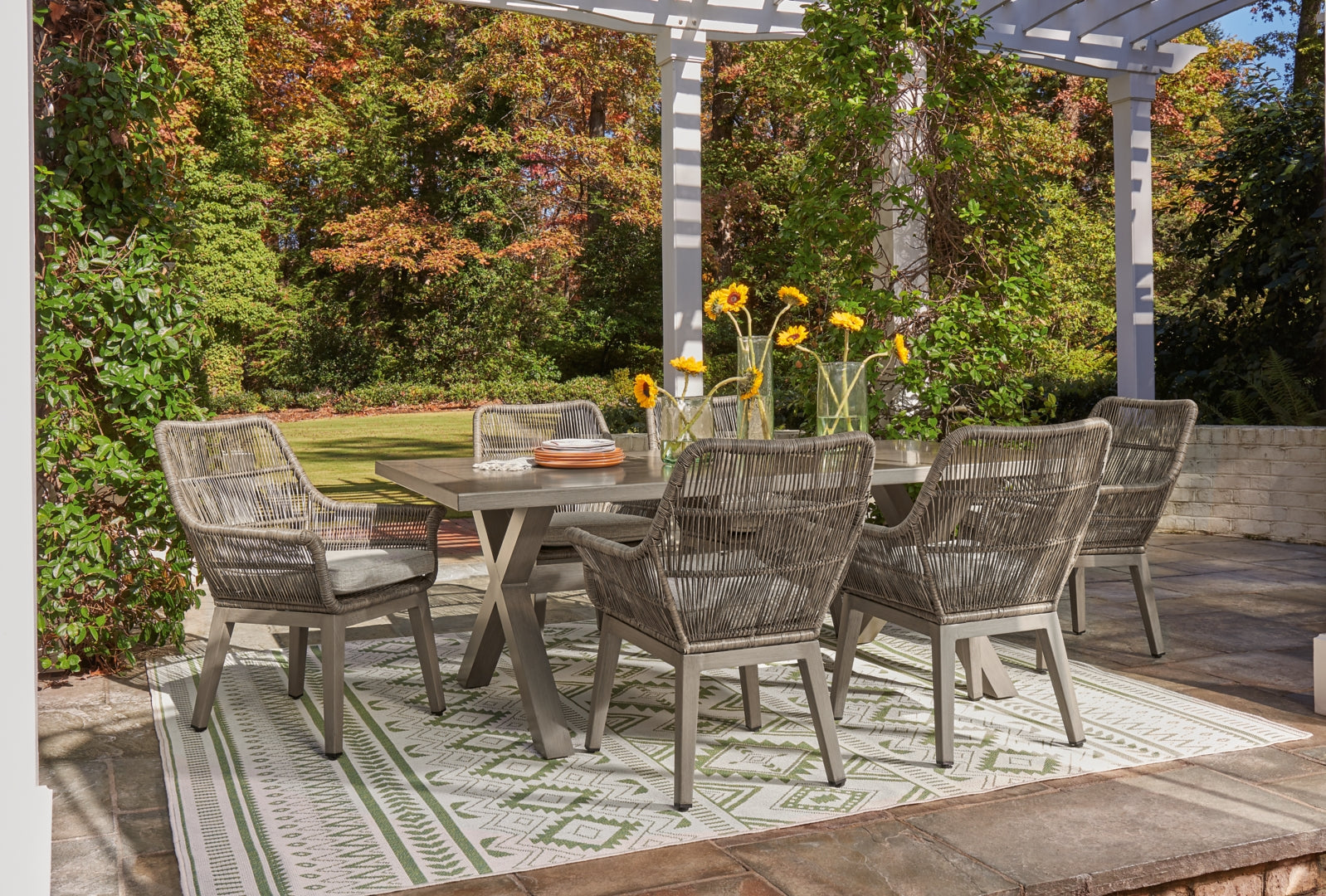 Beach Front Outdoor Dining Table and Chairs