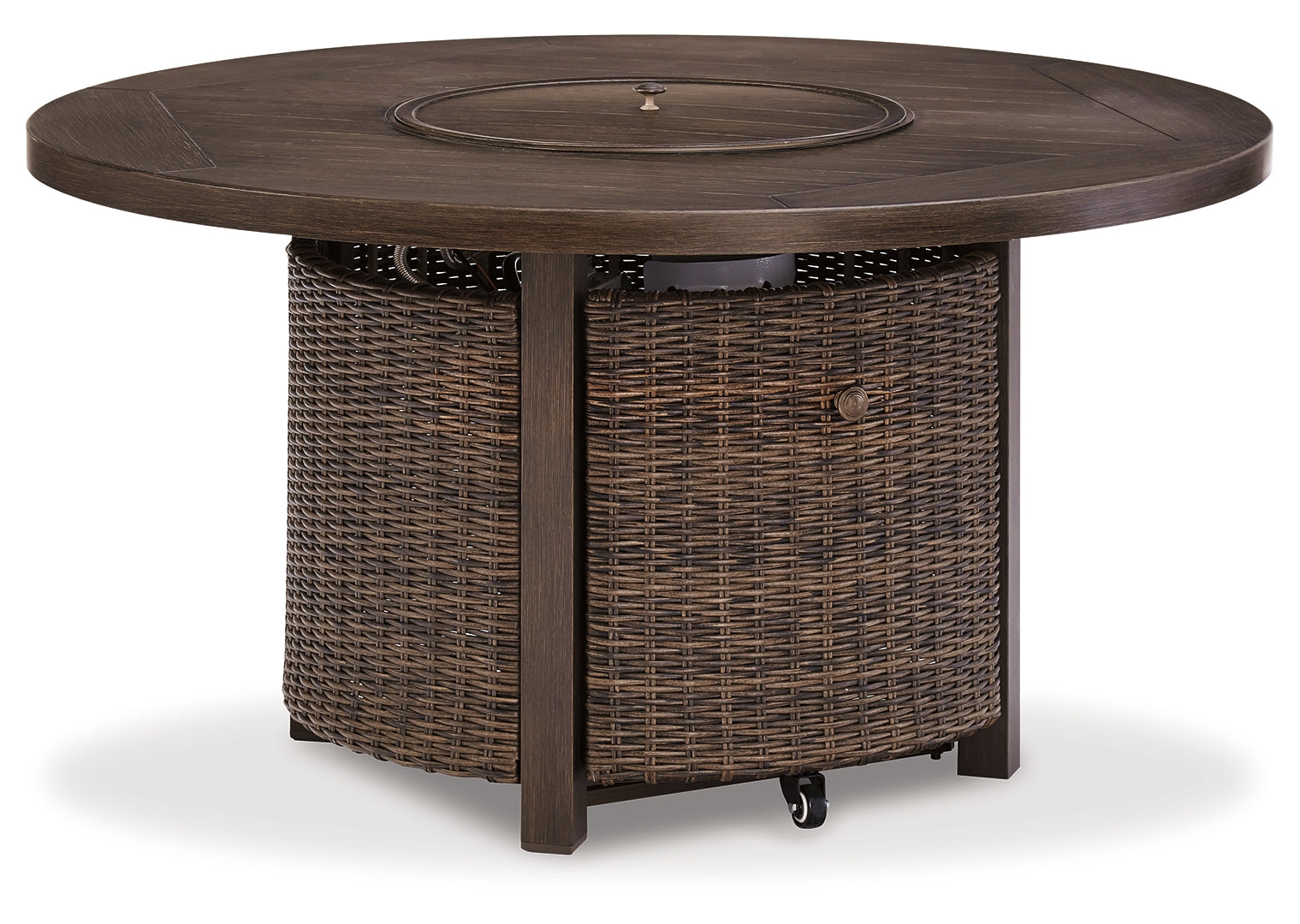 Paradise Trail Round Fire Pit Table