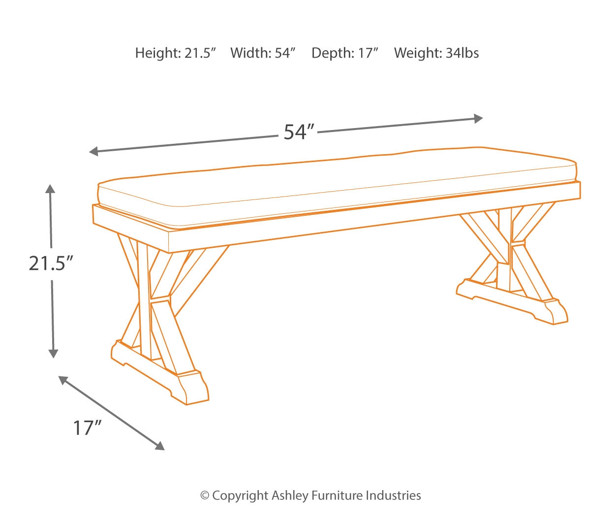 Beachcroft Outdoor Dining Table and 2 Chairs and 2 Benches