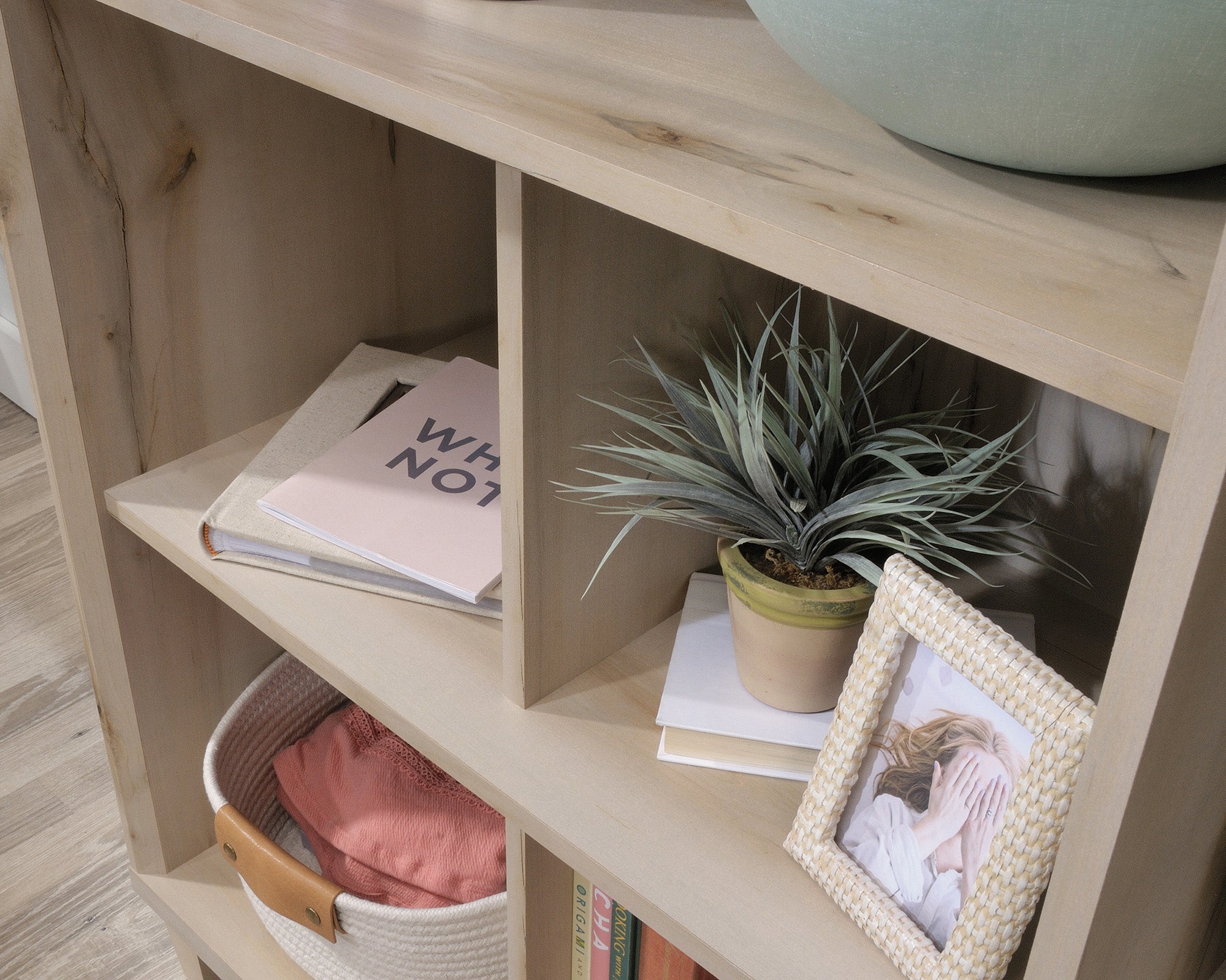 Willow Place  Bookcase with Cubbyhole Storage