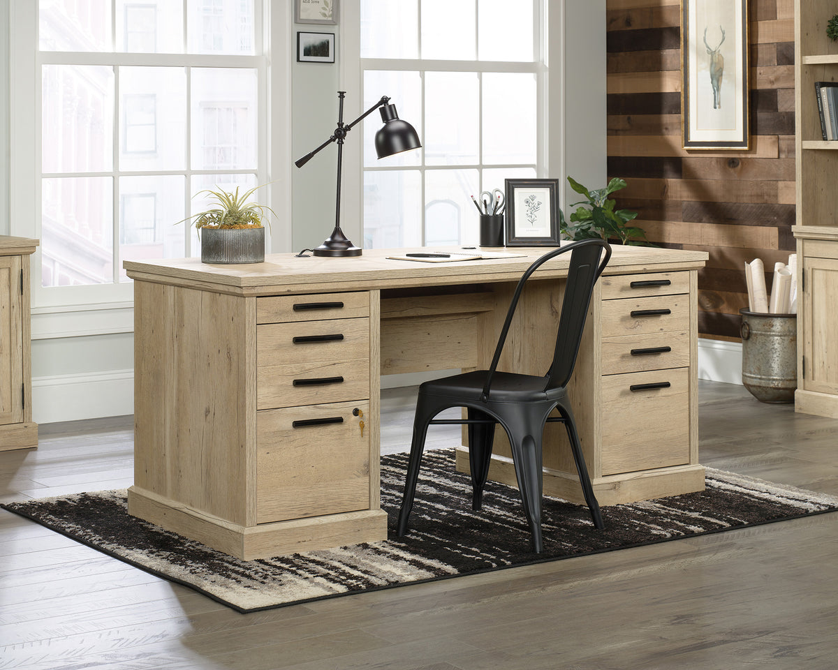 Aspen Post  Classic Prime Oak Executive Computer Desk