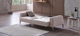 Bellona Pandora 3 Seat Sleeper Sofa (Fox Cream) by Bellona