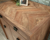 Cannery Bridge  Small Office Credenza in Sindoori Mango