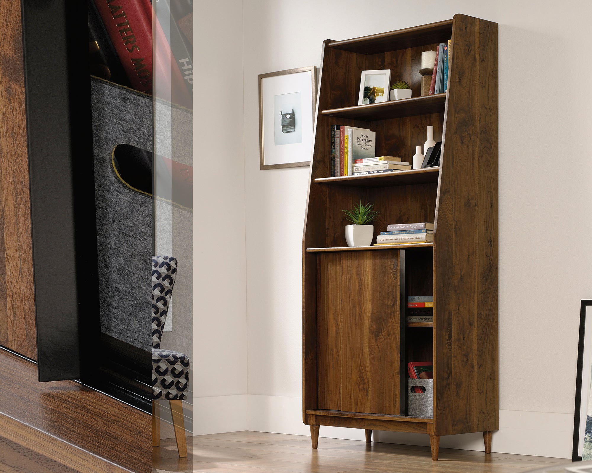 Harvey Park  Wide Bookcase