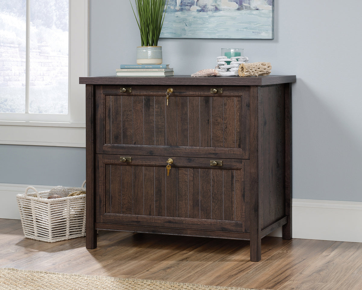 Costa Lateral File Coffee Oak