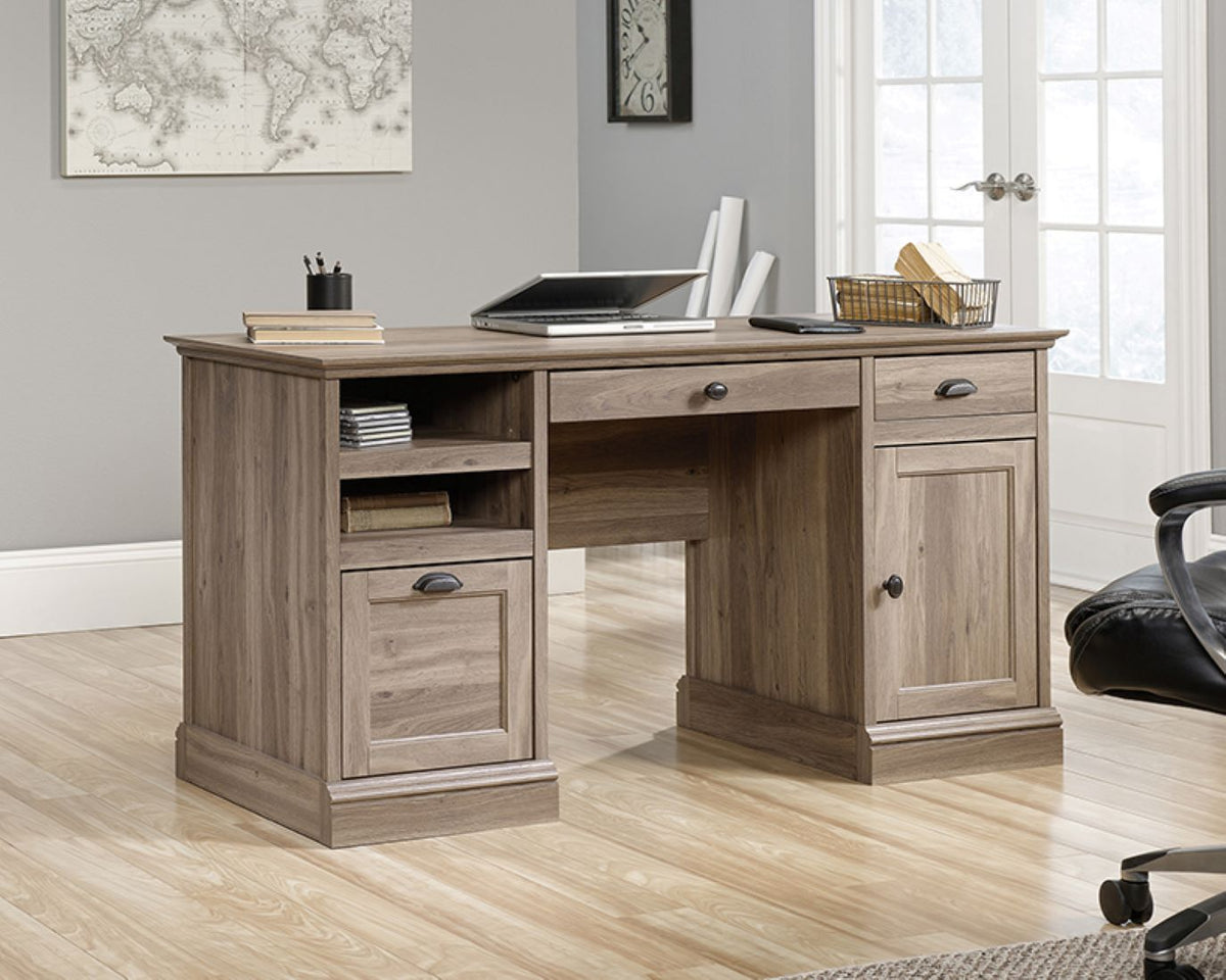 Barrister Lane  Executive Desk Salt Oak