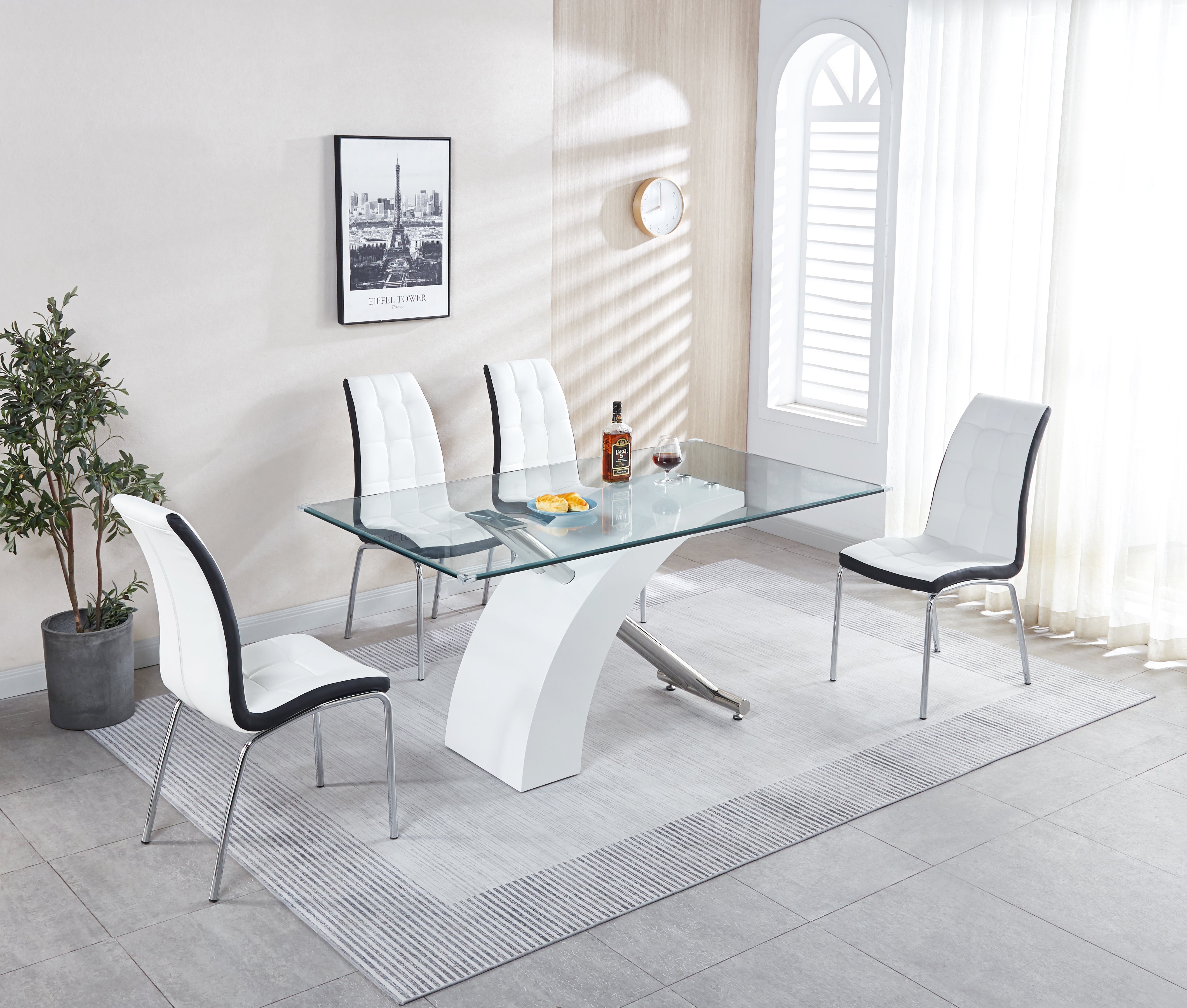 Artisan Caimon Dining Table White