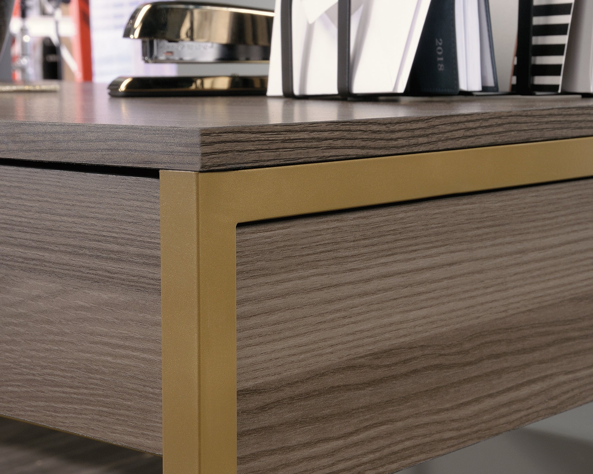 International Lux L-Shaped Desk