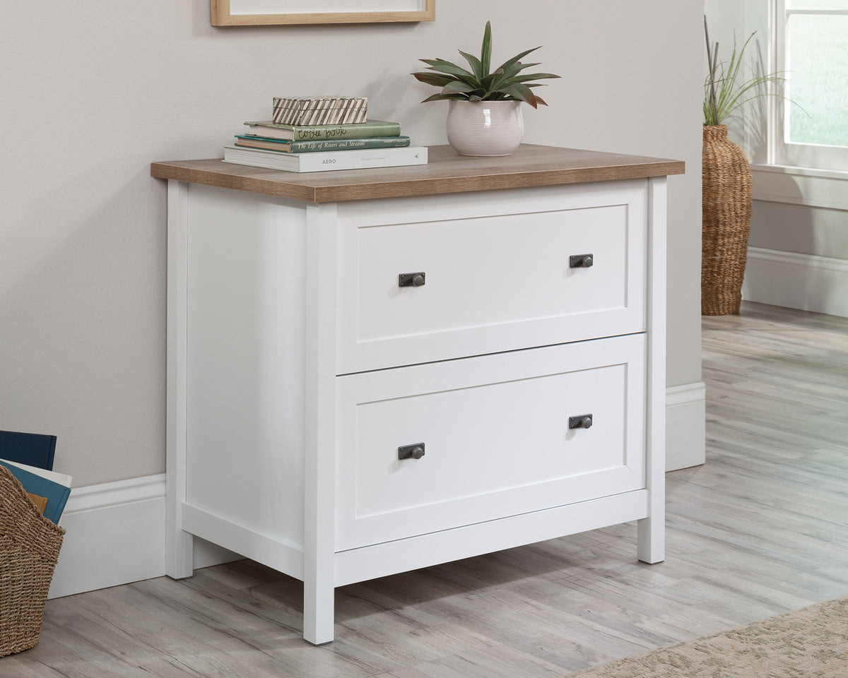 Cottage Road  2-Drawer Lateral File Cabinet in White