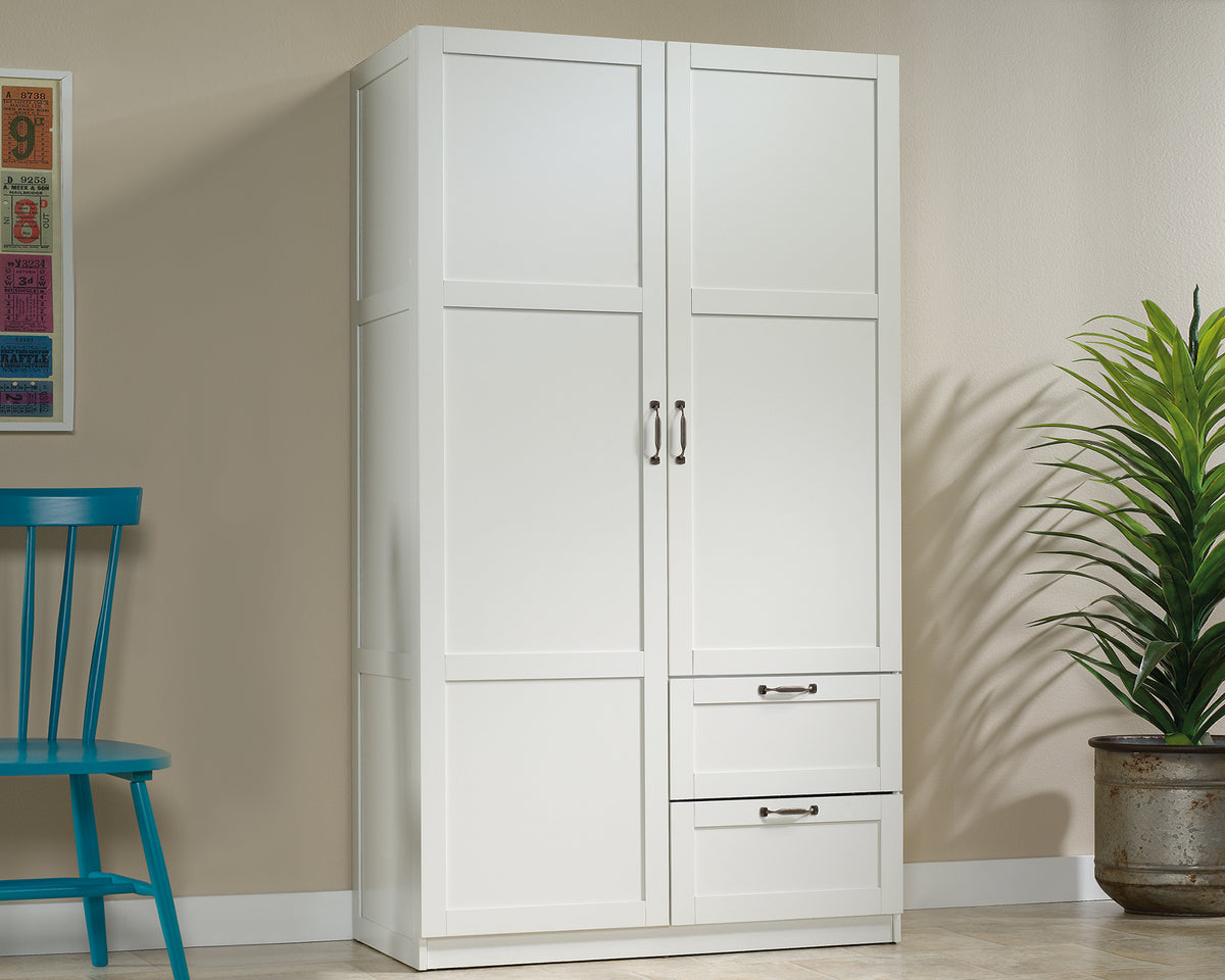 Sauder Select Wardrobe/Storage Cabinet White