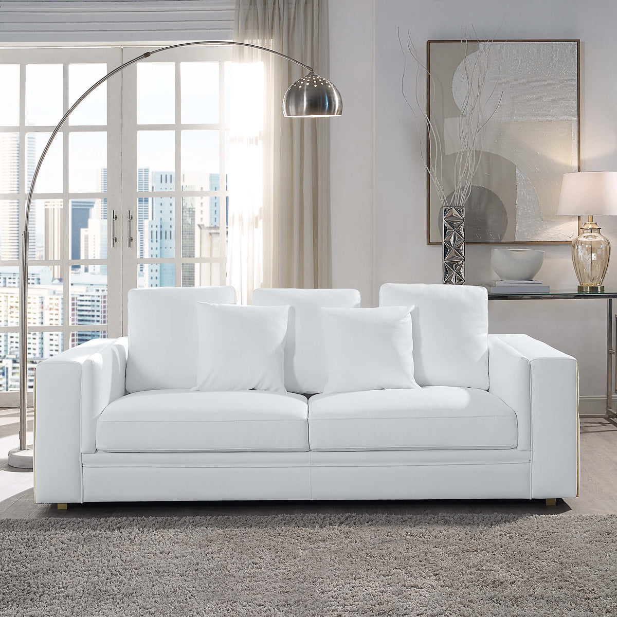 Artisan Aneil Loveseat White