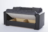 Bellona Sidney 3 Seat Sleeper Sofa (Bolzoni Gray) 1 Piece by Bellona Default Title