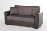 Bellona Sidney Love Seat (Bolzoni Brown) 2 Pieces by Bellona Default Title