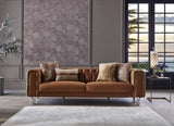 Bellona Montego 3 Seat Sleeper Sofa by Bellona DARK BRICK