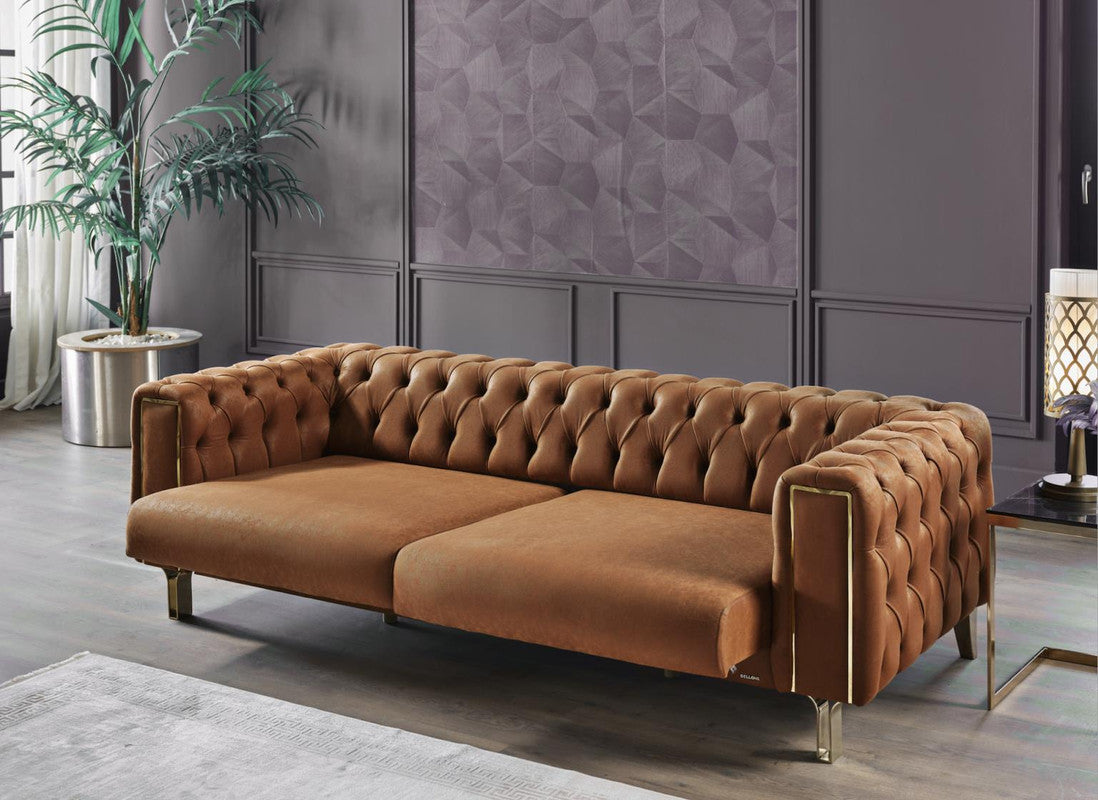 Bellona Montego Love Seat by Bellona DARK BRICK