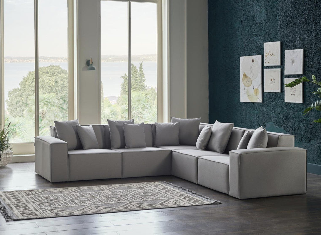 Bellona Daya Modular Sectional by Bellona MANORI GREY 6-Piece