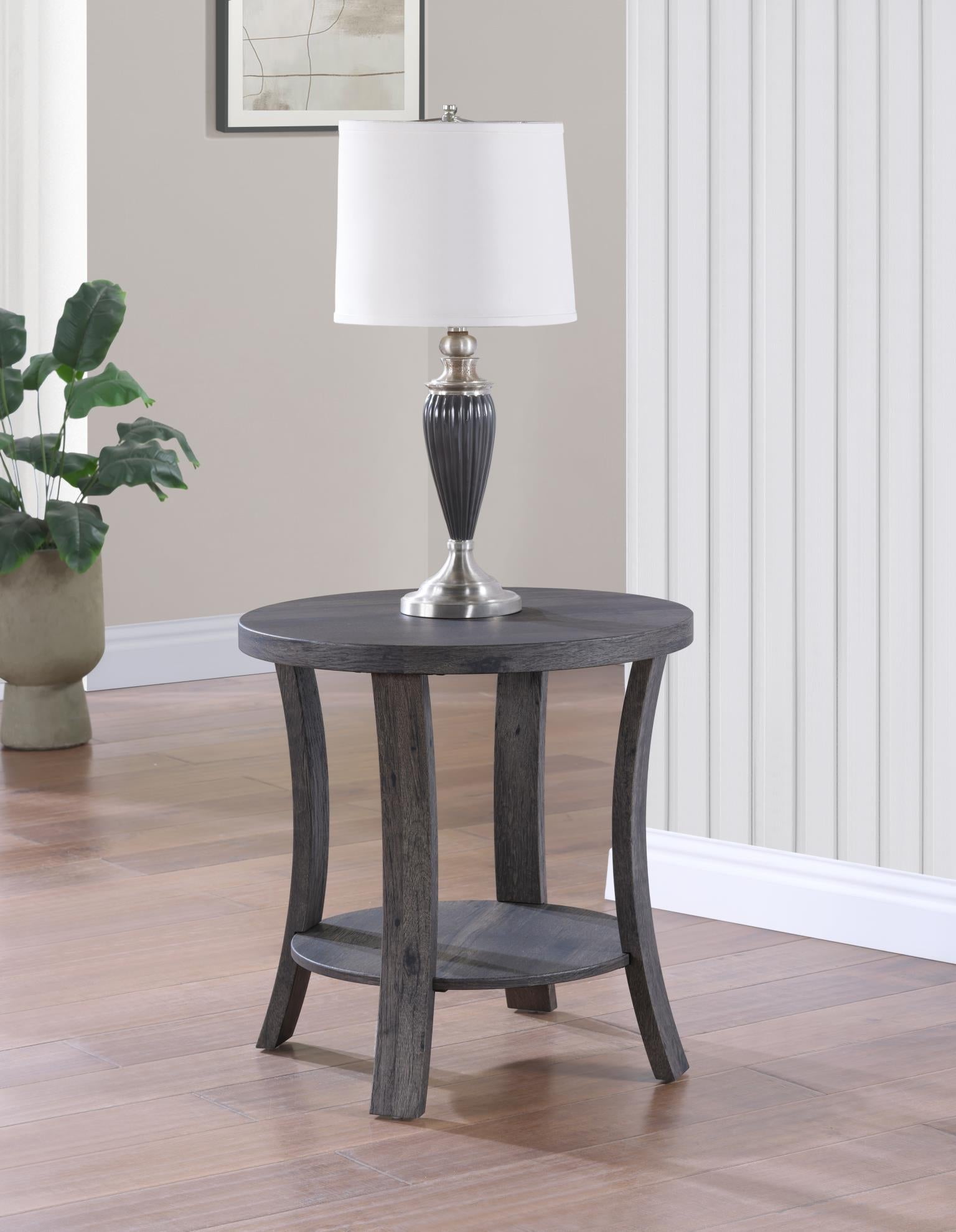 Dark Brown 3 Pk Table Set (3/Cn)