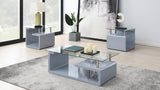 Gray End Table