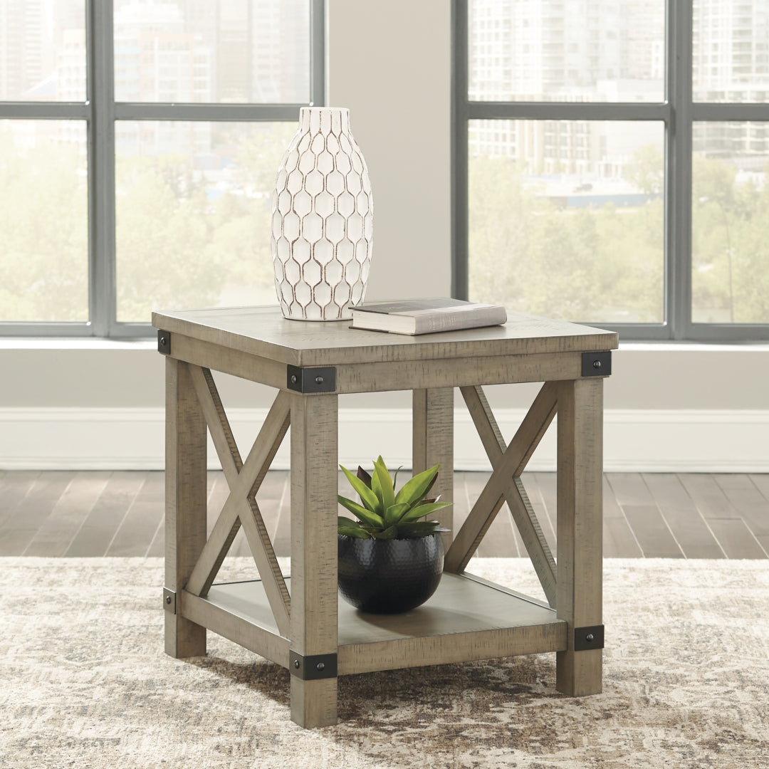 Aldwin Coffee Table with 2 End Tables