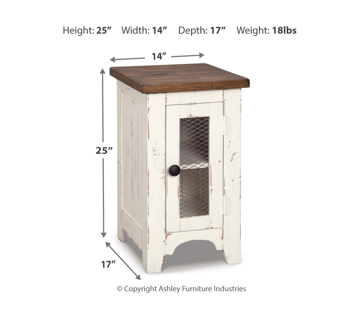 Wystfield Chair Side End Table