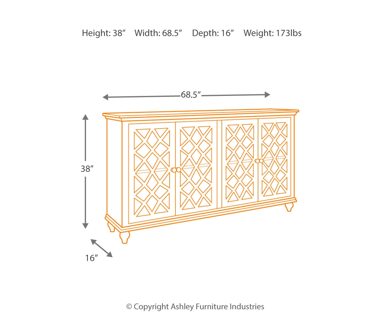 Mirimyn Accent Cabinet