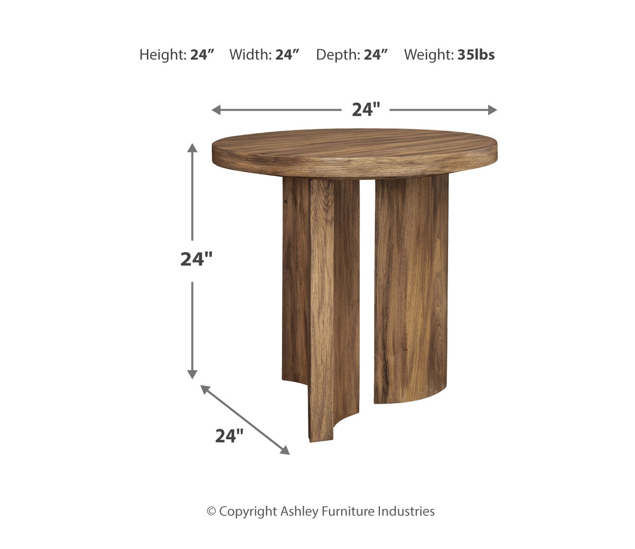 Austanny Coffee Table with 2 End Tables