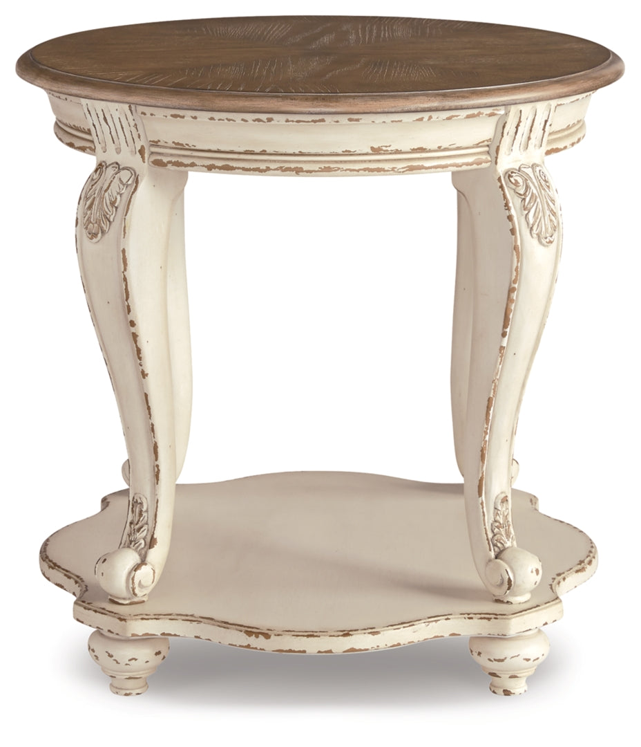 Realyn Round End Table