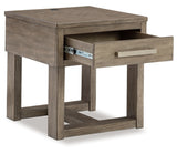 Loyaska Rectangular End Table