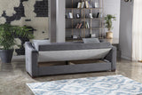 Bellona Tahoe Living Room Set Sofa Loveseat Armchair by Bellona MELSON DARK GRAY