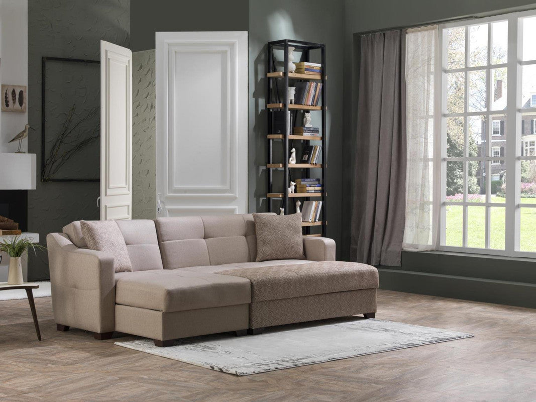 Bellona Tahoe Sleeper Sectional by Bellona REMONI VIZON Sectional + Ottoman