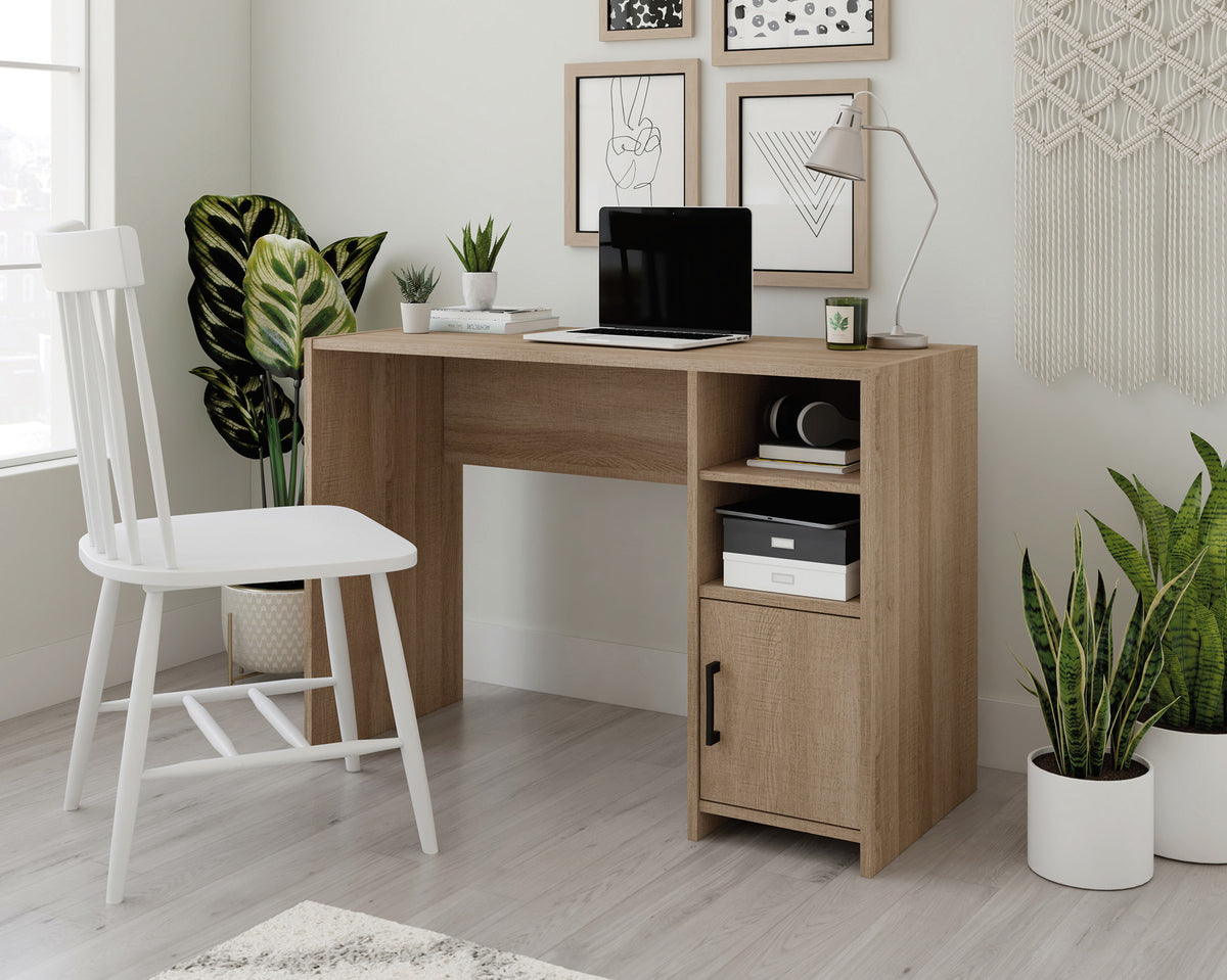 Beginnings  Oak Finish Computer Desk with Storage