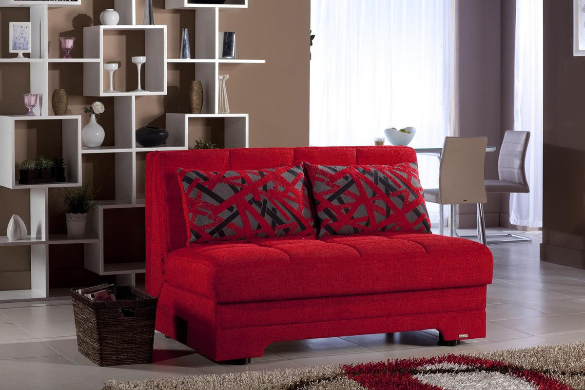 Bellona Twist Love Seat by Bellona STORY RED