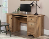 Sauder Select Computer Desk with Drawers in Timber Oak