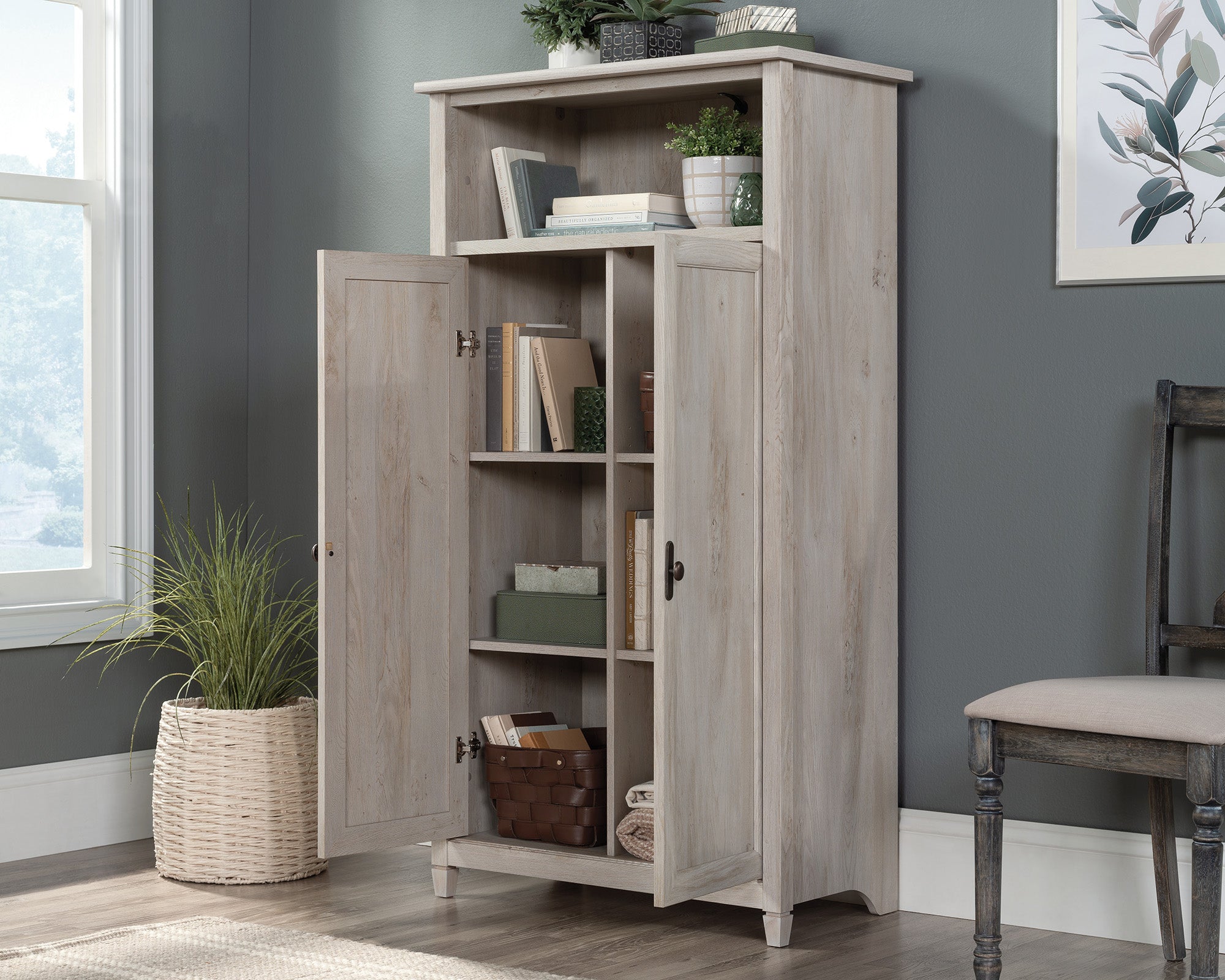 Edge Water  Two-Door Cabinet in Chalked Chestnut