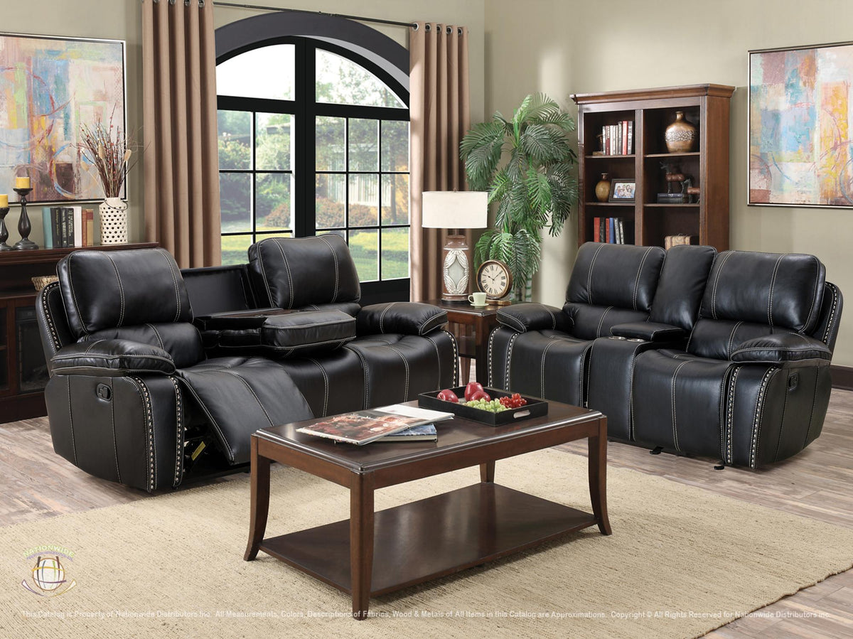 Brittna Motion Reclining Seating w/ Drop Down Table