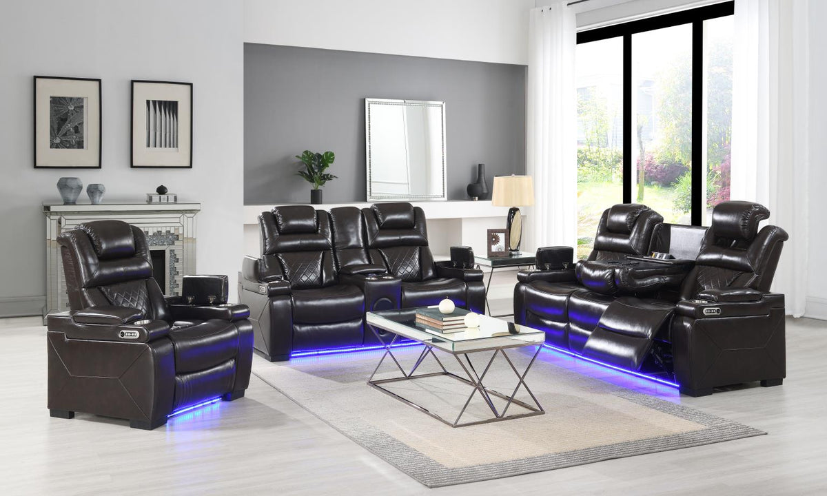 Power Reclining Sofa-Power Reclining Loveseat-Power Relining Chair