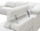 6 Pc Beige Power Reclining Sectional W/Power Headrest